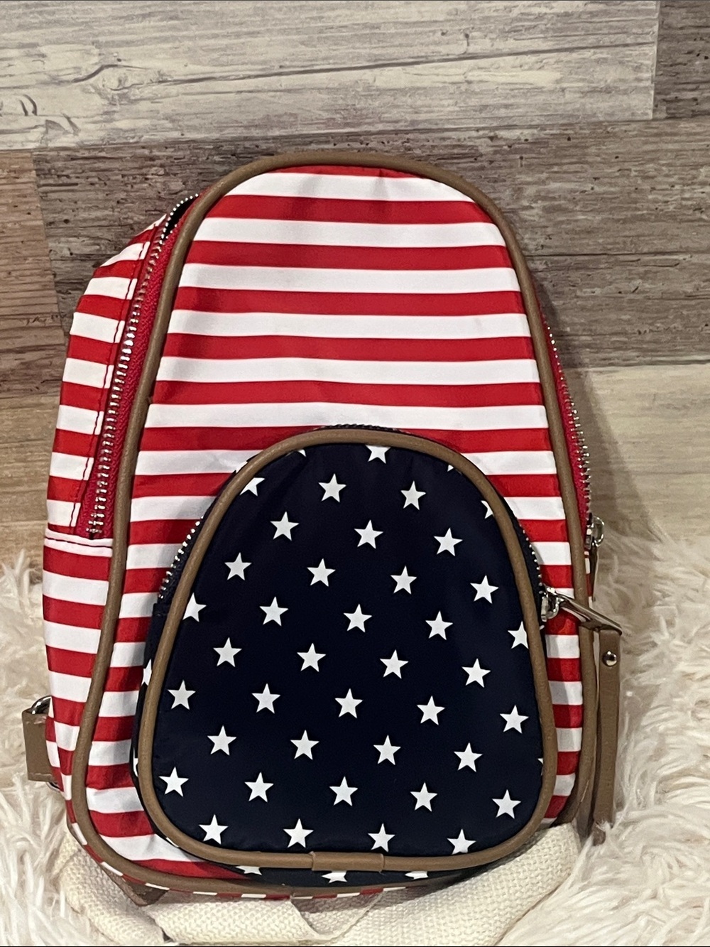 Mad Love crossbody Americana sling bag.